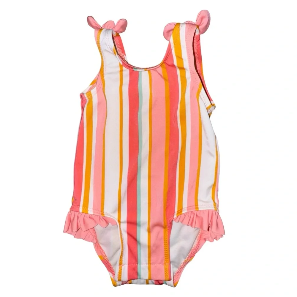 🎀3/$23🎀 Cat & Jack Pink Striped Swimsuit